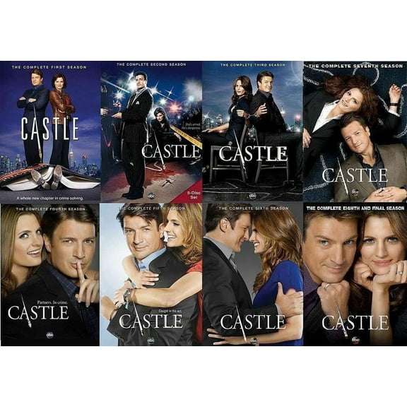 CASTLE: The Complete Series (DVD), Season 1-8