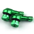 thumbnail image 1 of 2pcs Motorcycle Tire Valve Cnc Aluminum Alloy 90 Degree Angle Ncy Leak-proof Twpo Valve Modified Parts Tire Valves For Tires, 1 of 1
