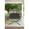 thumbnail image 4 of Flower House FHPC100-DCBLK Pumpkin Loveseat, Black/Sand Cover, 4 of 9
