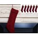 thumbnail image 4 of Paquete de 6 calcetines navideños exclusivos de punto color burdeos de 18" Xemadio SNSDFLD1246, 4 of 5