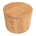 thumbnail image 4 of Caja de condimentos redonda de bambú Macarena azucarero contenedor de condimentos, 4 of 8