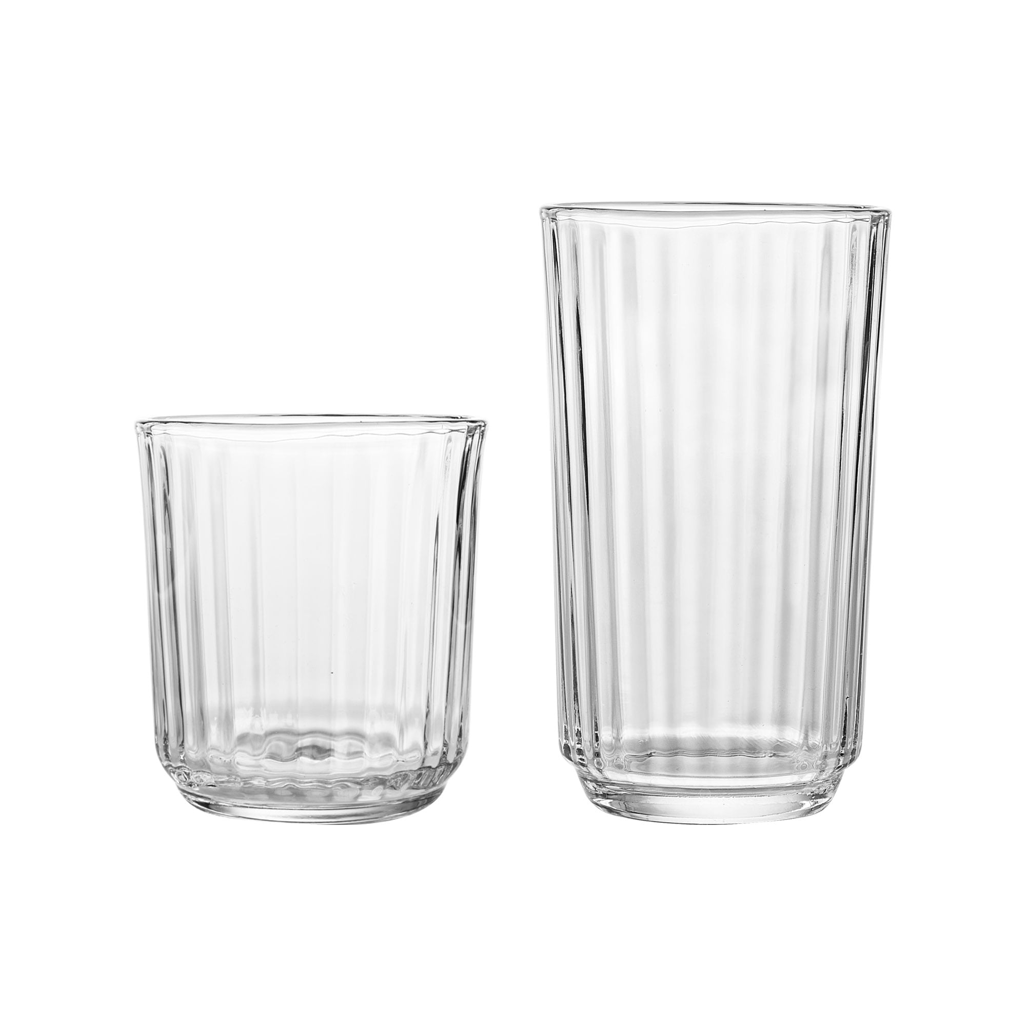 Better Homes & Gardens Panello 12-Piece Clear Drinkware Set