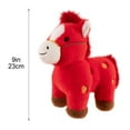 thumbnail image 2 of 9" 2026 Year of The Horse Stuffed Animals Chinese New Year Plush Horse Mascot Doll Toys Decor for Spring Festival Lunar New Years Gifts Blessing Souvenir, 2 of 7