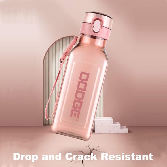 Sports Water Bottle 700ml, Leakproof and BPA Free Drinks Bottle, Gym Water Bottle, Water Bottle for Travel Picnic Camping Hiking (Pink)