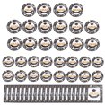 thumbnail image 1 of 1 Set Graduation Party Paper Plates Party Napkins Kit Tableware Kit(Black White), 1 of 8