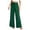*Green, variant on Women's Drawstring Waist Wide Leg Pants ,Casual Loose Cozy High Waist Comfy Lounge Pants with Pockets Navy,Womens Plus XL