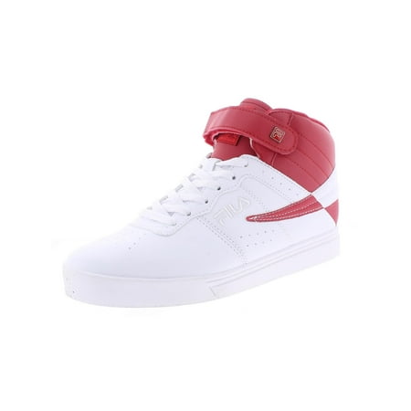 Fila Womens Vulc 13 Harlay Faux Leather Mid Top Basketball Shoes