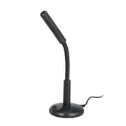 USB Desktop Microphone Plug &Play Omnidirectional PC Laptop Computer Mic for Computer Gaming Recording Chatting Singing Meeting