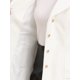 thumbnail image 5 of Abrigo Peacoat Chic para Mujeres Invierno con Cuello Alto, Botones y Cinturón, Color Blanco, 5 of 6