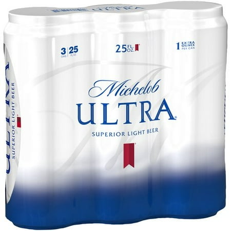 Michelob Ultra Light Beer, 3 pack, 25 fl oz