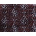 thumbnail image 4 of oneOone Georgette Viscose Fabric Leaves Block Print Fabric BTY 42 Inch Wide, 4 of 4