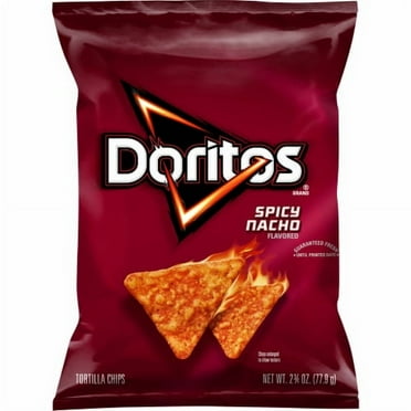 2X - Doritos Spicy Nacho Tortilla Chips