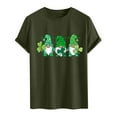 thumbnail image 6 of lcziwo Mens St Patricks Day T Shirts Funny and Cute Gnome Graphic Tees 2025 Spring Summer Casual Crew Neck Short Sleeve Blouses,Green,S, 6 of 6