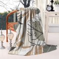 thumbnail image 2 of Boho Bohemian Art Blanket,Comfortable Soft Flannel Throw Blanket,All Season,Warm Lightweight Blankets for Sofa Bed Couch Living Room Chair,40"x50"(100x130cm), 2 of 4