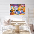 thumbnail image 3 of (L3450) Resina La Serie Dibujos Animados Winnie The Con Diamantes Completos 40*30CM, 3 of 9