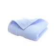 thumbnail image 1 of Wosthever Toalla de cara de algodón Toalla de a mano puro Aborto de agua Secado rápido Baño Cabeza de hogar Turbante Hotel Azul claro Type2 NO2 Wosthever HA065508-04, 1 of 6