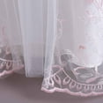 thumbnail image 6 of Odeerbi Girls Dresses Flower Girl Dress Children Baby Middle-aged Children's Sleeveless Embroidery Mesh Dress Gauze Dress Princess Dress, 6 of 9