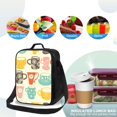 thumbnail image 4 of Balery Vintage Cup Caja de Almuerzo y Bolsa de Almuerzo para Hombres y Mujeres, Bolsa de Almuerzo Reutilizable con Gran Capacidad, Bolsa de Almuerzo Aislada, 4 of 7
