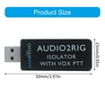 thumbnail image 5 of AUDIO2RIG ISOLATOR Integrated 3.5mm for Enhances Auditory on PC Laptop, 5 of 9
