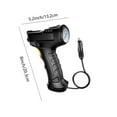 thumbnail image 4 of NARABB Car Accessory Must Haves - 150PSI Tire Inflator Portable A-ir Compressor A-ir Pump For Car Tires 12V Auto Tire Pump With Digital Pressure Gauge With Emergency LED Light, 4 of 9