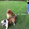 thumbnail image 4 of LAICAIW 4FT Reflective Dog Leash with Soft Padded Handle for Training,Walking Lead for Large & Medium Dog,1 Inch Wide,Green, 4 of 7