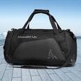 thumbnail image 1 of Bolsa De Ejercicios Ehuebsd Bolsa Deportiva Impermeable Gran Capacidad Negro, 1 of 7