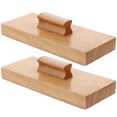thumbnail image 5 of CIMAXIC Ensemble d'Instruments de Sable pour Enfants 1 Paire Instruments de Percussion en Bois pour Tout-Petits Jouets Rythmiques pour Apprentissage Musical Blocs de Sable pour Fêtes d'Enfants,5.04"X2.17"X1.22 Pouces, 5 of 5