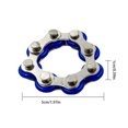 thumbnail image 4 of Cadena de bicicleta aleatoria de color Fidget Toy Cadena de bicicleta Juguete de alivio de estrés Gadget de alivio de ansiedad de acero inoxidable, Cadena de 8 eslabones Inevent FN000236-03, 4 of 7