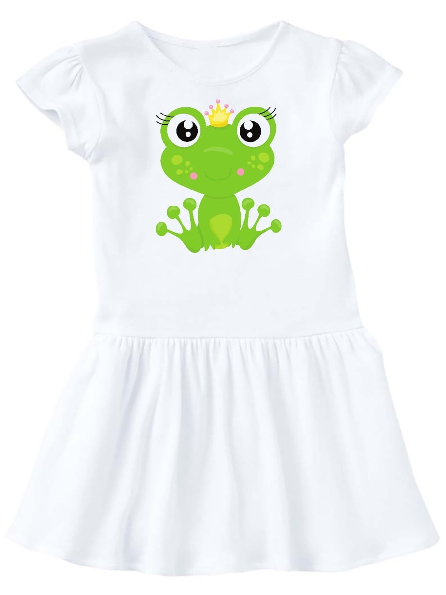 INKtastic Frog Princess, Girl Frog, Frog Wearing A Crown Toddler