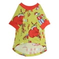 thumbnail image 6 of Dr. Seuss Grinch Matching Family Sleepwear Pet Pajama Set Top, 6 of 7