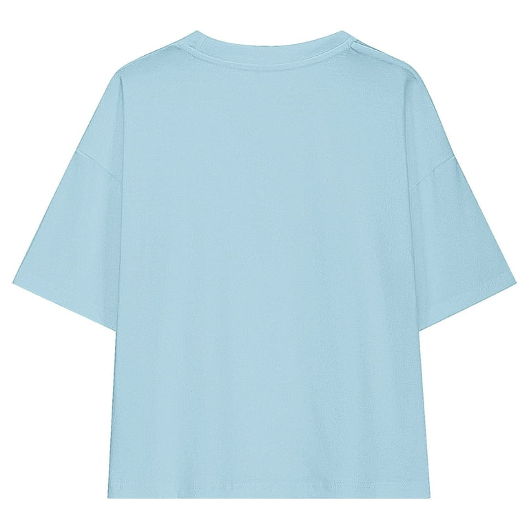 vdgthytj Boys Girls Oversized T Shirts Summer Short Sleeve Tops