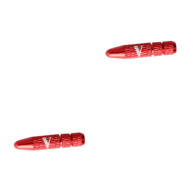 ZheElen Bike Cable End Cap Bicycle Ends Crimps Ferrules Shifter Red 18.4x3.7mm 2Set