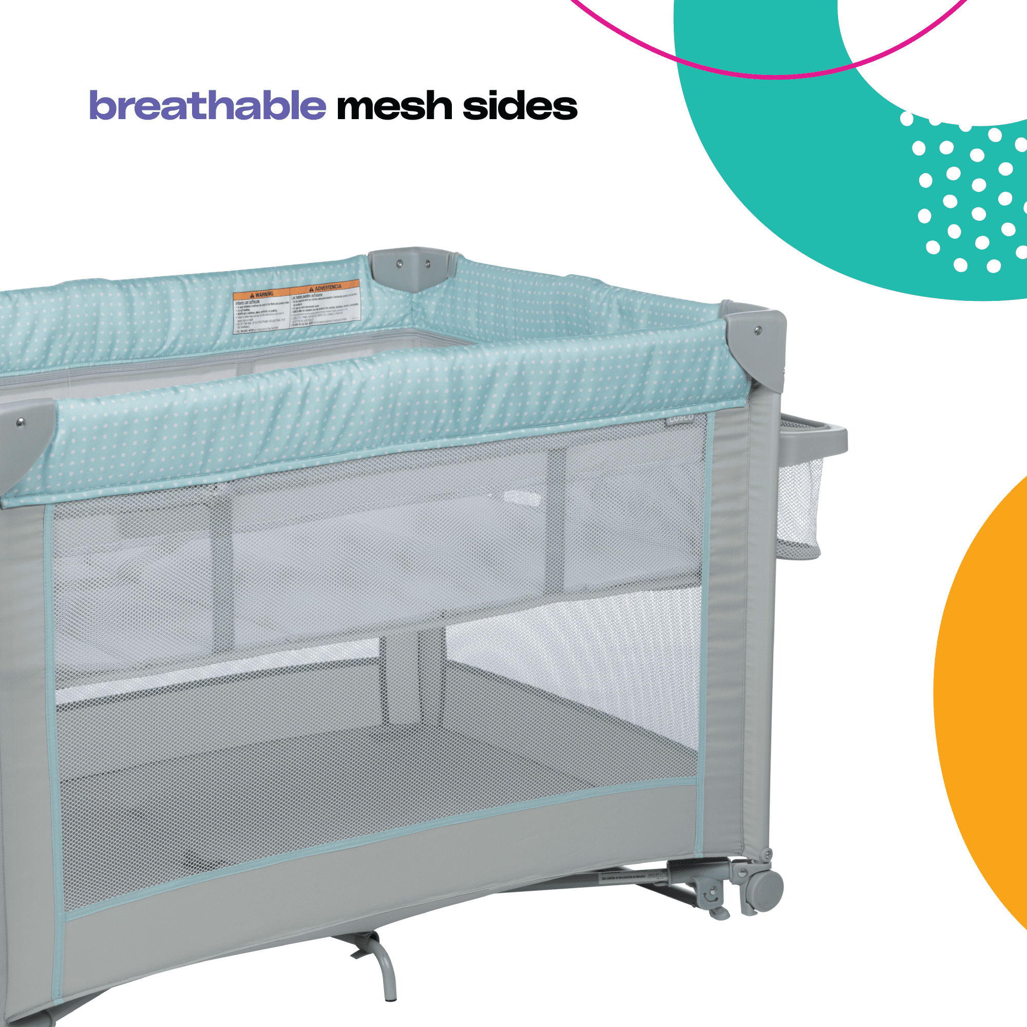 Cosco Kids™ Rocking Bassinet with Play Yard DLX