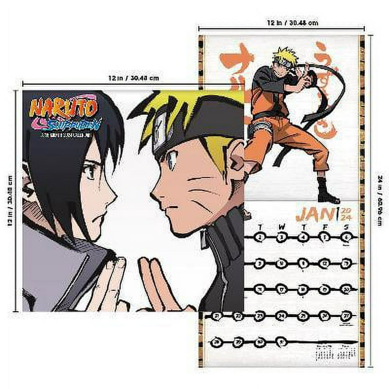 Naruto Shippuden - calendrier manga 2014