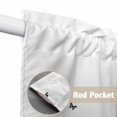 thumbnail image 4 of Spring Floral Swag Curtains for Kitchen/Bedroom/Living Room, Elegant Pastoral Flowers Botanical Scalloped Curtains 63 Inch Long, Rod Pocket Window Swag Topper Curtains Valances 2 Panels Set 36"x63", 4 of 8