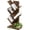 Amber Pine, variant on TREE Book Shelf, 9-Tier Bookshelf, Tree Bookcase with Angled Open Shelf, 8.4 x 15.7 x 50.9, Corner Shelf for Room Decor, for Living Room, Bedroom, Home Office, Espresso