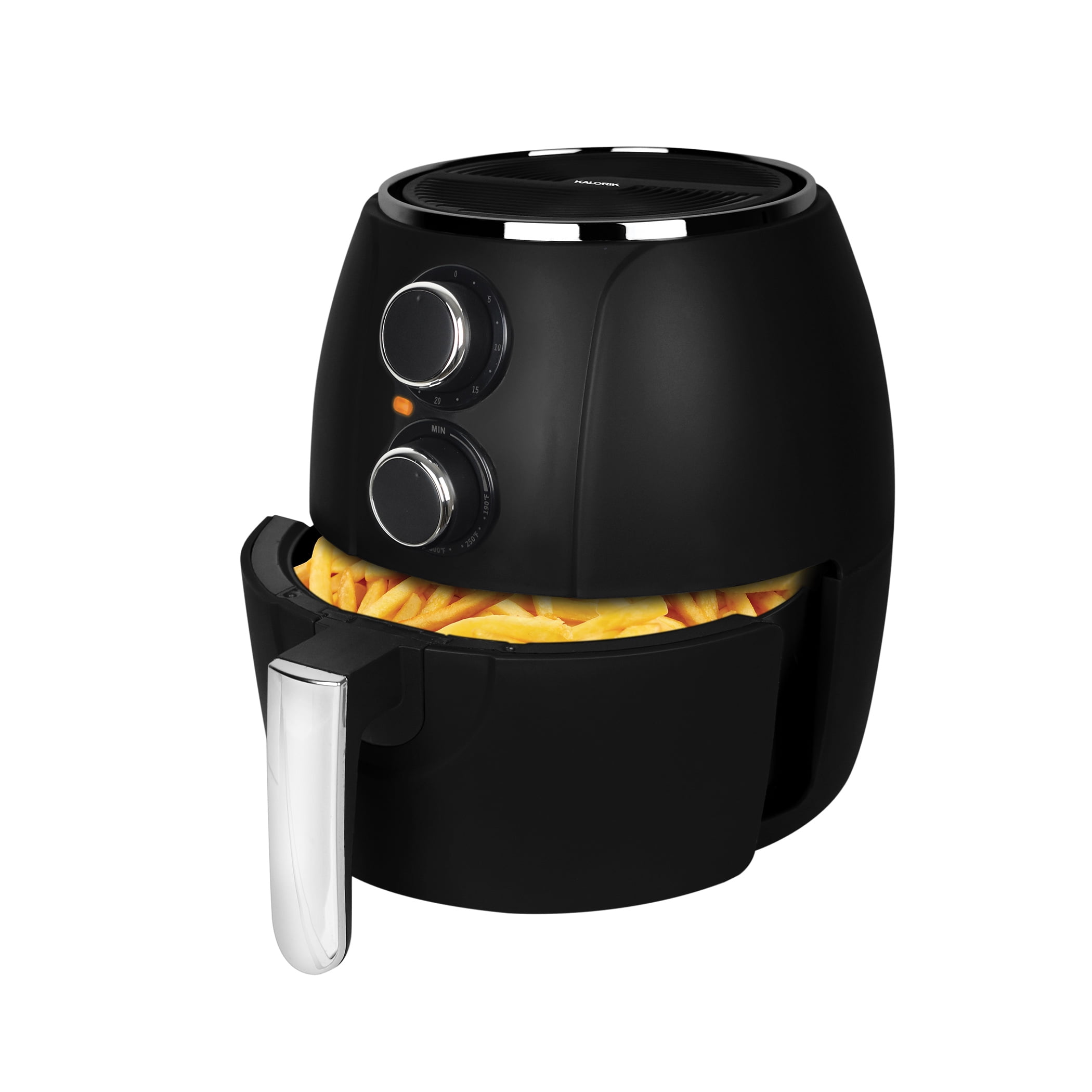Kalorik 3.2 Quart Air Fryer with NonStick Basket and Trivet FT 46688