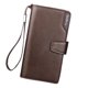 thumbnail image 4 of Cartera plegable para hombre Soledad con cremallera marrón, 4 of 10
