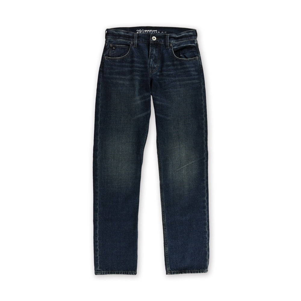 Quiksilver Quiksilver Mens Sequel Dark Aged Regular Fit Jeans