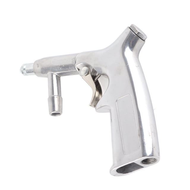 Air SandBlaster Grit Shot Sandblaster Set with Cast Aluminum Pistol Handle for Efficient Cleaning of Metal Rims