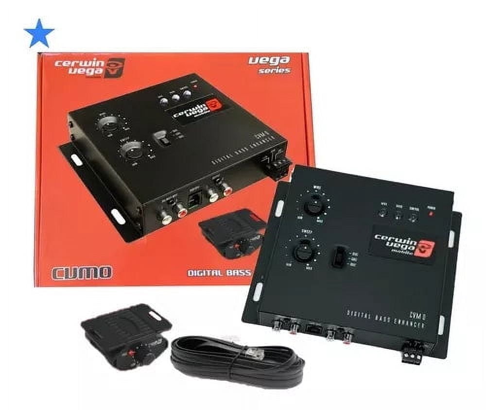 Digital Car Audio Bass Enhancer Driver Equalizer -CVM0