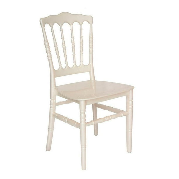 Silla Vintage para Eventos Apta para Exterior e Interior con Protección UV, realizada con Polipropileno Durable
