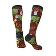 thumbnail image 4 of Balery Frogs And Mushrooms Fun Novelty Socks Men'S Women'S Crew Socks Funny Crazy Novelty Socks Quirky And Cool Socks, 4 of 9