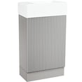 thumbnail image 4 of 18.6" Bathroom Vanity with Single Sink and MDF Board / Adjustable Left or Right Installation, 4 of 4