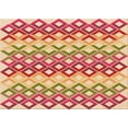 thumbnail image 1 of Ahgly Company Machine Washable Indoor Rectangle Transitional Grapefruit Red Area Rugs, 2' x 4', 1 of 7