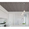 thumbnail image 3 of InHome Camden Antique Silver Faux Tin Peel & Stick Backsplash Tiles, 3 of 5