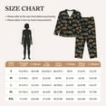 thumbnail image 4 of Sigee Wasp Cockchafer Butterfly for Women’s Pajama Sets Long-Sleeved Pjs Sets for Women 2 piece Sleepwear-XX-Large, 4 of 7