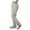Grey, variant on Footed Pajama Pants for Women 2026 Winter Thermal Soft Plush Pj Pants Lounge Bottoms Sleepwear