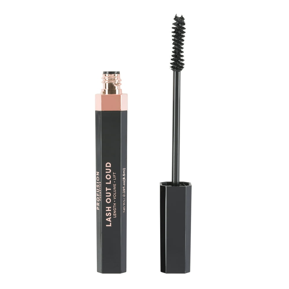 Profusion Cosmetics Mascara, Black, 1.3 oz