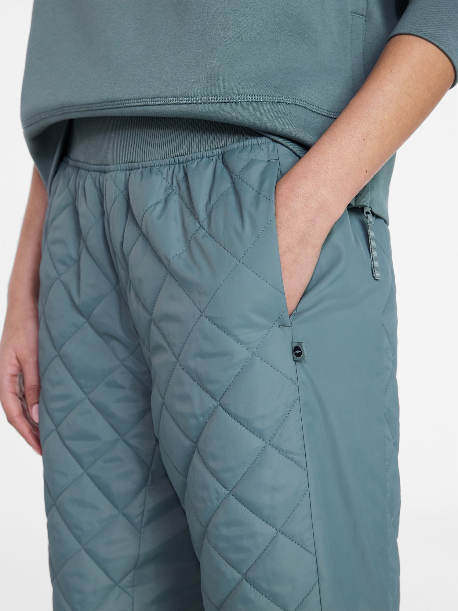 Avia Women's Quilted Hiker Jogger Pants, Sizes XS-XXXL